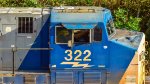 CSX 322 close-up